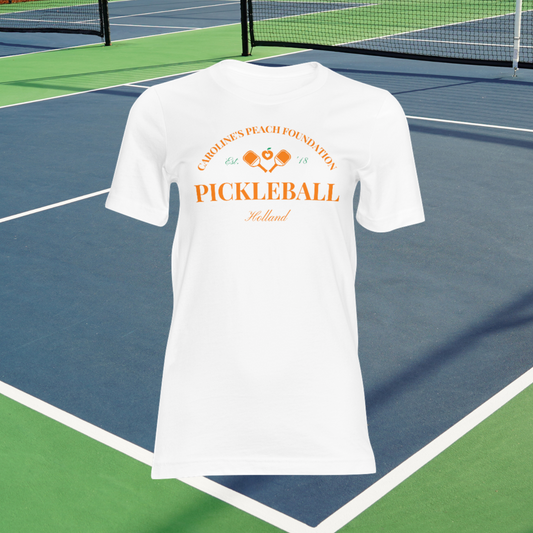 Peach Pickleball T-shirt